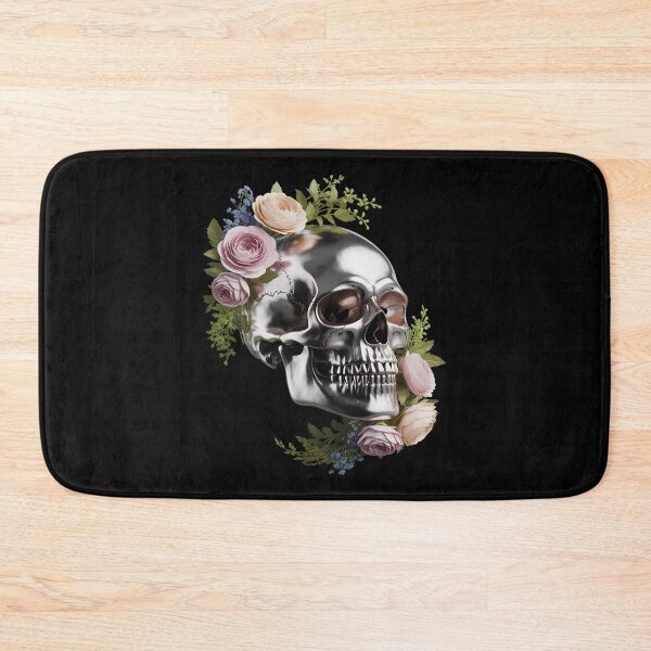 Item preview, Flower Skull Sugar Roses designed and sold by ProudForFunny.