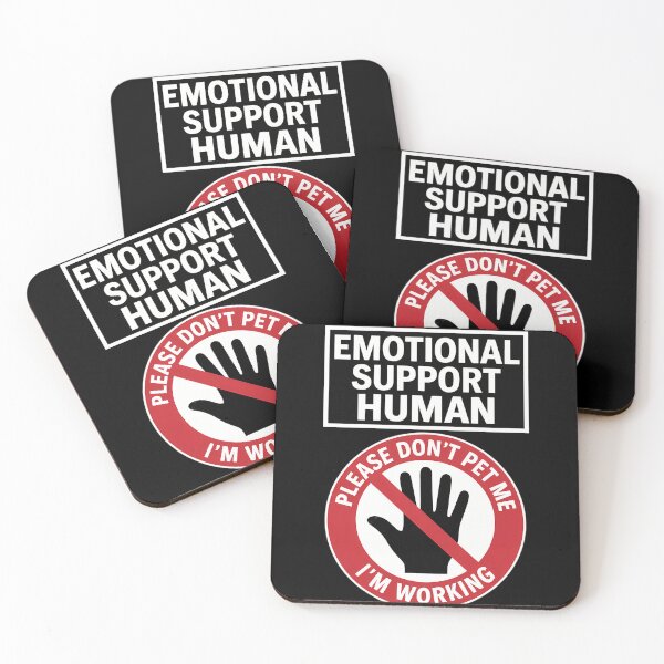 Item preview, Pet Emotional Support Funny Meme designed and sold by inoralearab.