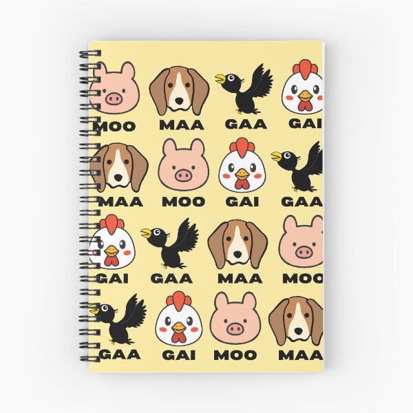 Item preview, MOO MAA GAA GAI – Fun Animal Pronunciation Game designed and sold by CHANCHANAI.