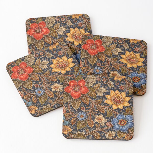 Item preview, Indonesian Batik Floral Pattern designed and sold by Myra365Art.