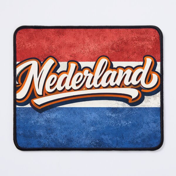 Item preview, Nederland Netherlands Flag Typography – Dutch National Pride Design designed and sold by GarnerSupplyCo.