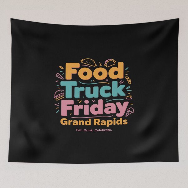 Item preview, Food Truck Friday Grand Rapids Michigan designed and sold by Libbysharts.
