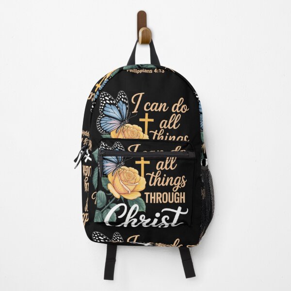 Item preview, Christian Bible Verse Butterflies Flower designed and sold by lilensgavadur.