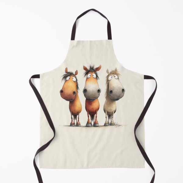 Item preview, Lindos diseños de caballos felices de 'The Band' de SHiRLeY MacARTHuR designed and sold by Shirley MacArthur Art.