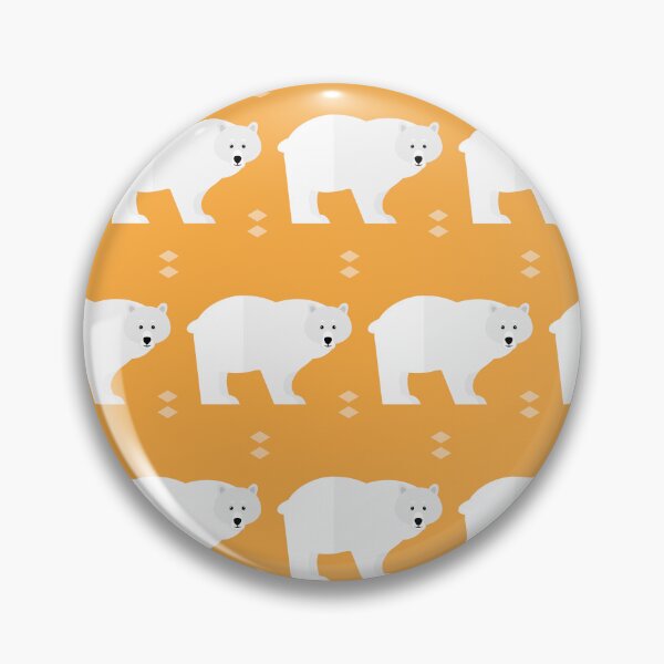 Item preview, Polar bears on orange designed and sold by reneesillus.