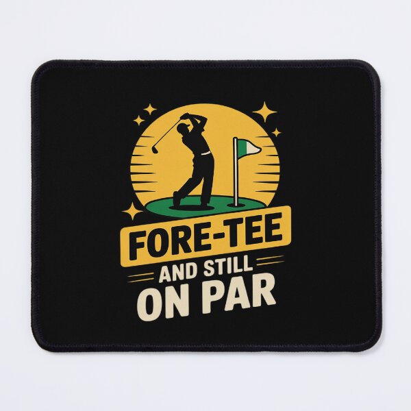 Item preview, Fore-Tee And Still On Par 40th Birthday Golfer designed and sold by Libbysharts.