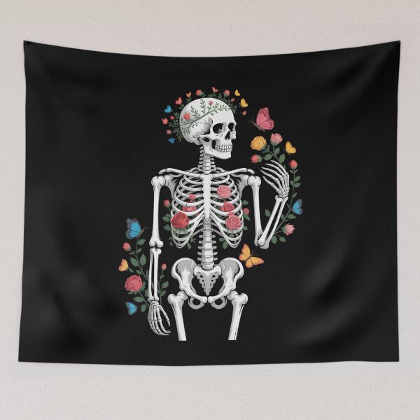 Item preview, Cool Skeleton Plant Flower designed and sold by lilensgavadur.