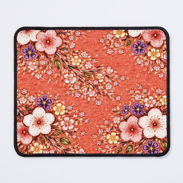 Item preview, Japanese Floral Branch Pattern - Coral designed and sold by Myra365Art.