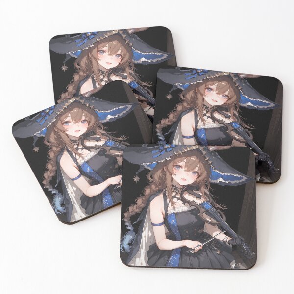 Item preview, Amiya Arknights Prelude To Dawn Witch Violin Dark Elegant Girl designed and sold by Tokyonomad.