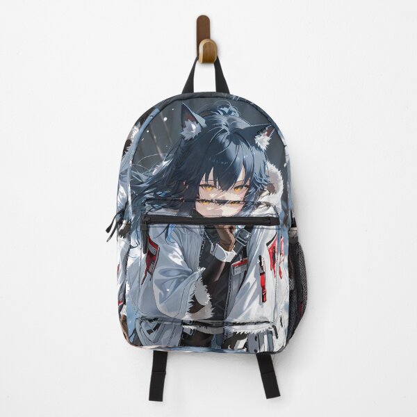 Item preview, Prelude Texas Arknights Game Girl Snow Forest White Jacket Anime designed and sold by Tokyonomad.