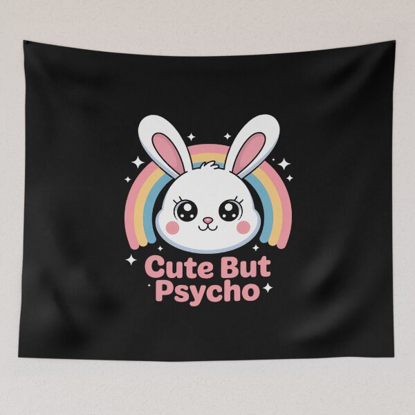 Item preview, Cute Rainbow Bunny Funny Saying designed and sold by lilensgavadur.