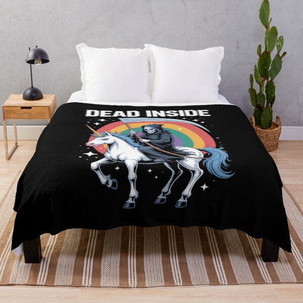 Item preview, Cute Rainbow Unicorn Humor Skull designed and sold by lilensgavadur.