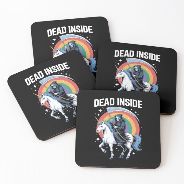 Item preview, Cute Rainbow Unicorn Humor Skull designed and sold by lilensgavadur.