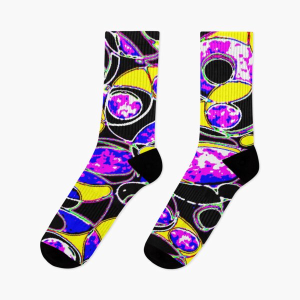 Item preview, Circle Heaven: Electric Chaos  15 colorful geometric abstract design designed and sold by SmashingDeals.