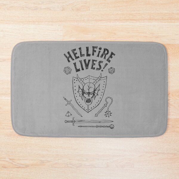 Item preview, Hellfire Lives – Retro Tabletop RPG Club Fantasy Illustration designed and sold by Grind107.