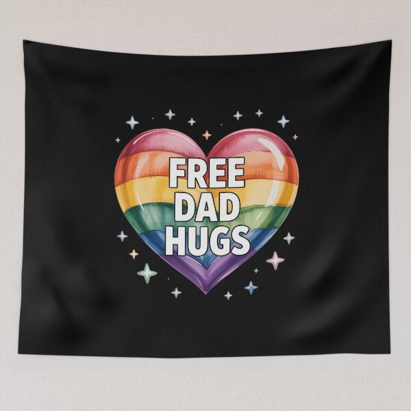 Item preview, Dad LGBT Flag Gay Lesbian Pride Rainbow designed and sold by lilensgavadur.