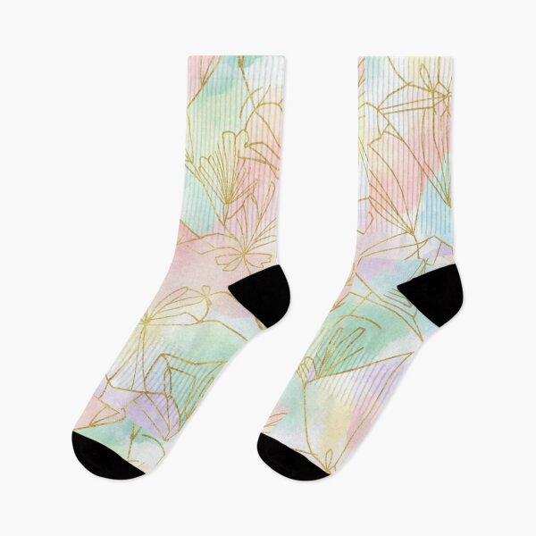 Item preview, Golden Ether: Pastel Watercolor Geometry designed and sold by Tanlyco.