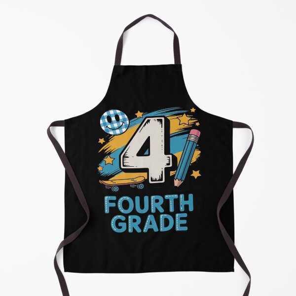 Item preview, Fourth Grade Checkered Smile Face Back To School Teacher designed and sold by Libbysharts.
