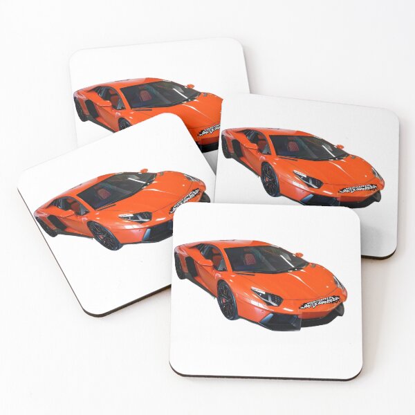Item preview, Orange Exotic Sports Car — High-Detail Photo Print Sticker designed and sold by Artuer69.