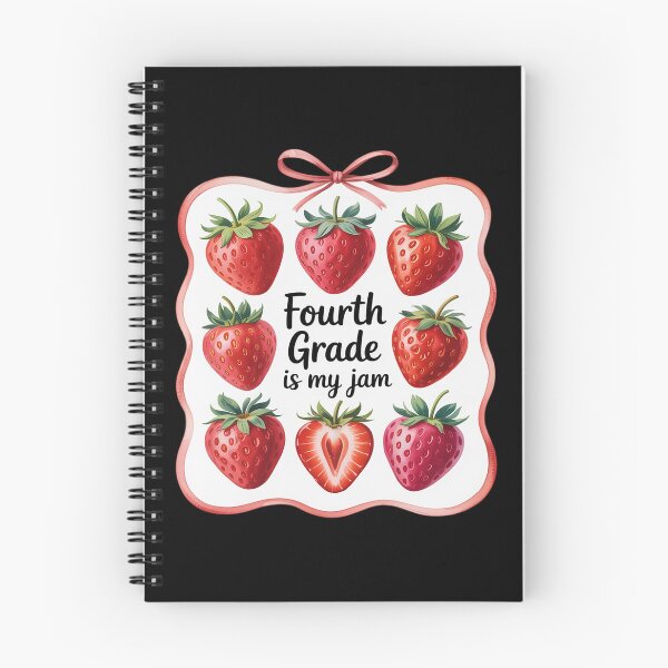 Item preview, Fourth Grade Is My Jam Strawberry Coquette Back To School designed and sold by Libbysharts.
