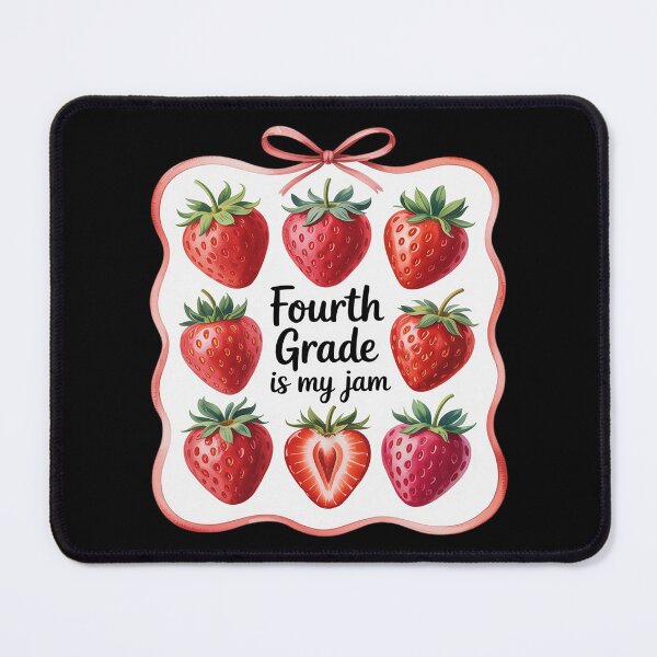 Item preview, Fourth Grade Is My Jam Strawberry Coquette Back To School designed and sold by Libbysharts.