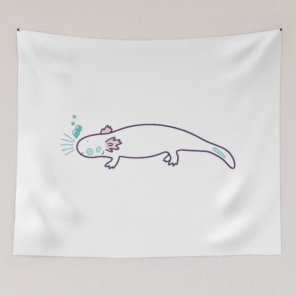Item preview, Axolotl Line Art designed and sold by NogiArt.