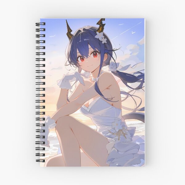 Item preview, Chen Prelude Graceful White Dress Ch’En Arknights Sunset Beach Anime Girl designed and sold by Tokyonomad.