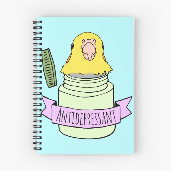 Item preview, antidepressant birb designed and sold by FandomizedRose.