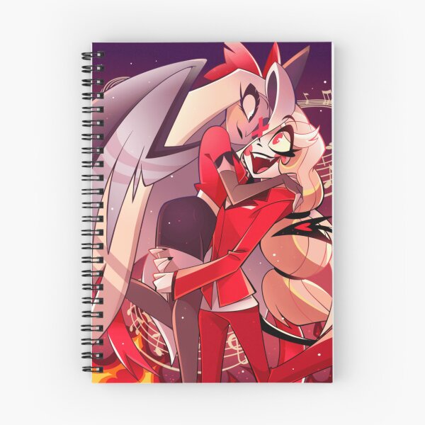 Item preview, Hazbin Hotel Vaggie And Charlie Romantic Embrace Design designed and sold by LucilleHShuman.