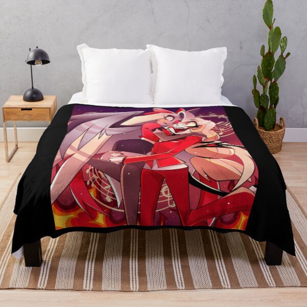 Item preview, Hazbin Hotel Vaggie And Charlie Romantic Embrace Design designed and sold by LucilleHShuman.