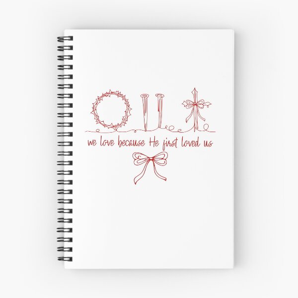 Item preview, We Love Because He First Loved Us designed and sold by Marilynikimball.