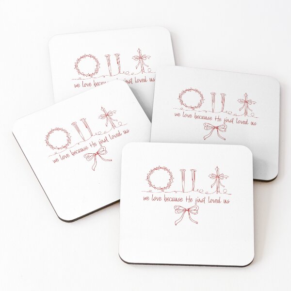 Item preview, We Love Because He First Loved Us designed and sold by Marilynikimball.