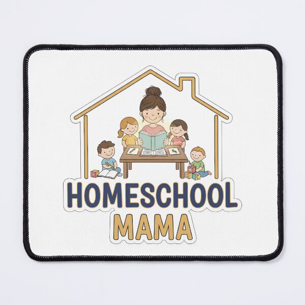 Item preview, Homeschool mama - mother teacher, home education designed and sold by GagShots.
