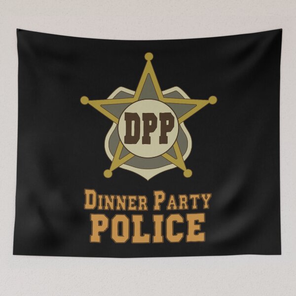 Item preview, Dinner Party Police - Solar Opposites designed and sold by Cybercyde Studios.