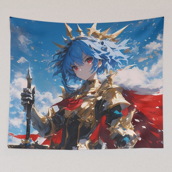 Item preview, Tobiichi Origami Date A Live Sky Crown Anime Girl Waifu Gold Valor designed and sold by Tokyonomad.