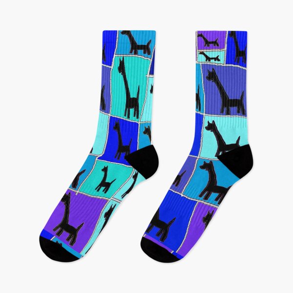 Item preview, Blue Giraffe Graffiti  designed and sold by LowEndGraphics.