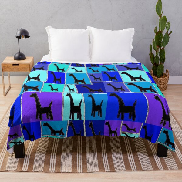 Item preview, Blue Giraffe Graffiti designed and sold by LowEndGraphics.