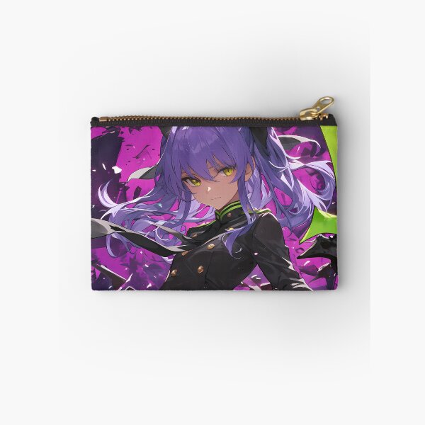 Item preview, Vibrant Hiiragi Shinoa Seraph Of The End Anime Girl Waifu Purple Battle Burst designed and sold by Tokyonomad.
