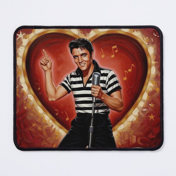 Item preview, Elvis Presley Valentine Art – "Best Cell-Mate" Oil Painting designed and sold by Art's Diner.