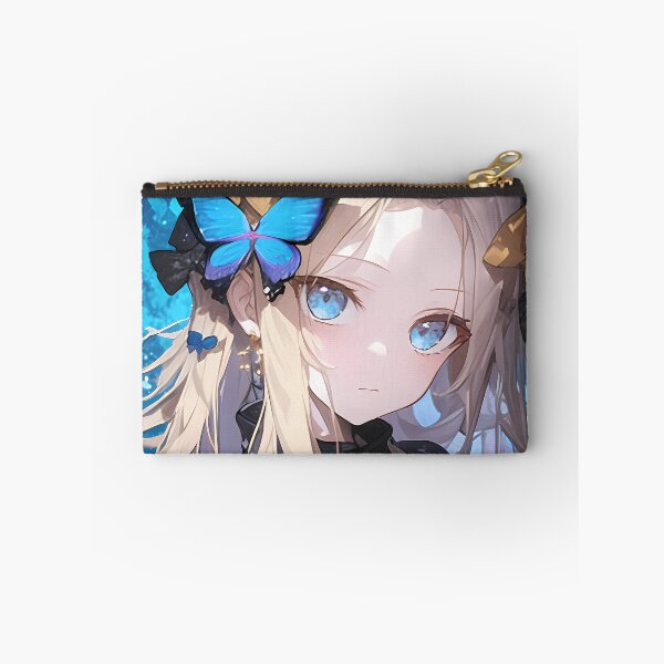 Item preview, Abigail Williams Foreigner Fate Grand Order Anime Girl Waifu Butterfly Blue Magic designed and sold by Tokyonomad.