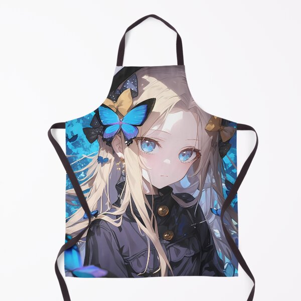Item preview, Abigail Williams Foreigner Fate Grand Order Anime Girl Waifu Butterfly Blue Magic designed and sold by Tokyonomad.