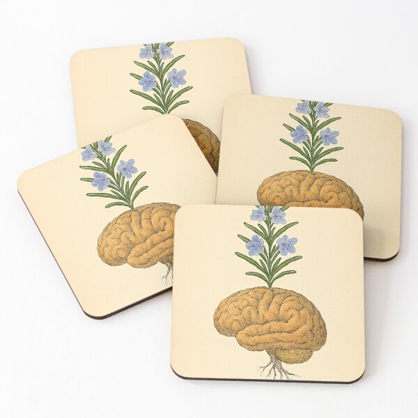 Item preview, Rosemary Awakening: Brain in Bloom designed and sold by LuxuryApparels.