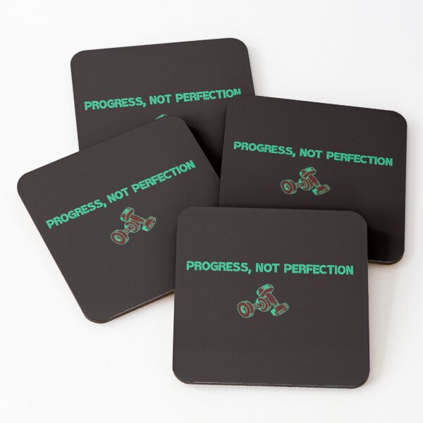 Item preview, “Progress, Not Perfection” – because every step forward counts designed and sold by Nikoverse.