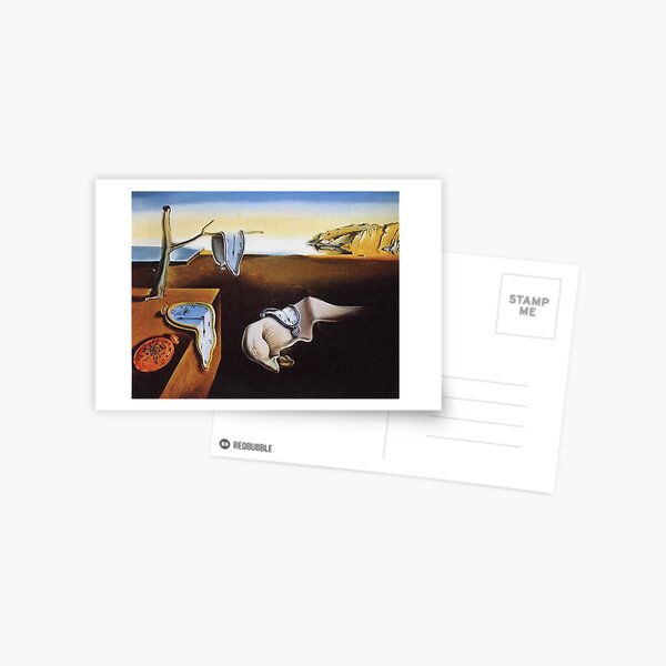 THE PERSISTENCE OF MEMORY - SALVADOR DALI Postcard