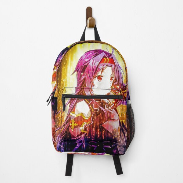 Item preview, Art Yuuki Sword Online Anime Radiant Glow Purple Aura Heroic Girl designed and sold by Tokyonomad.