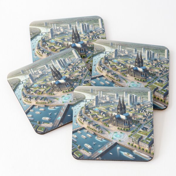 Item preview, Cologne - Futuristic Cities designed and sold by Eric Nagel.
