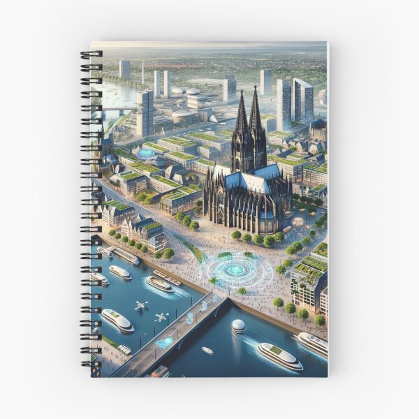 Item preview, Cologne - Futuristic Cities designed and sold by Eric Nagel.