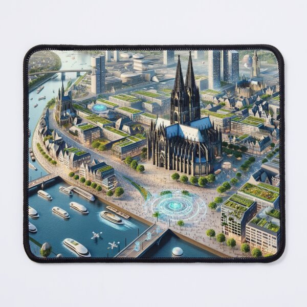 Item preview, Cologne - Futuristic Cities designed and sold by Eric Nagel.