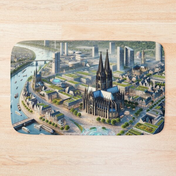 Item preview, Cologne - Futuristic Cities designed and sold by Eric Nagel.