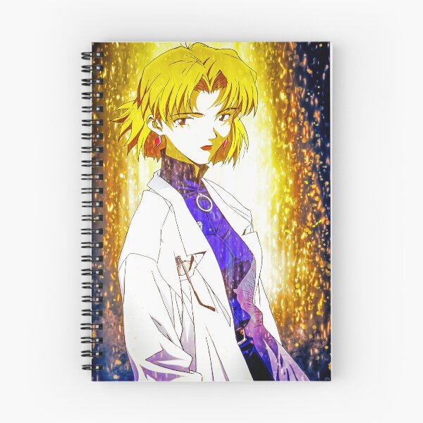 Item preview, Ritsuko Akagi Scientific Resolve Neon Genesis Evangelion Anime Girl Golden Focus designed and sold by Tokyonomad.